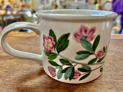 Multicolor Portmeirion Botanic Garden Drum Cup England, 2 3/4"