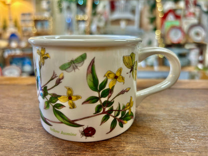 Multicolor Portmeirion Botanic Garden Drum Cup England, 2 3/4"