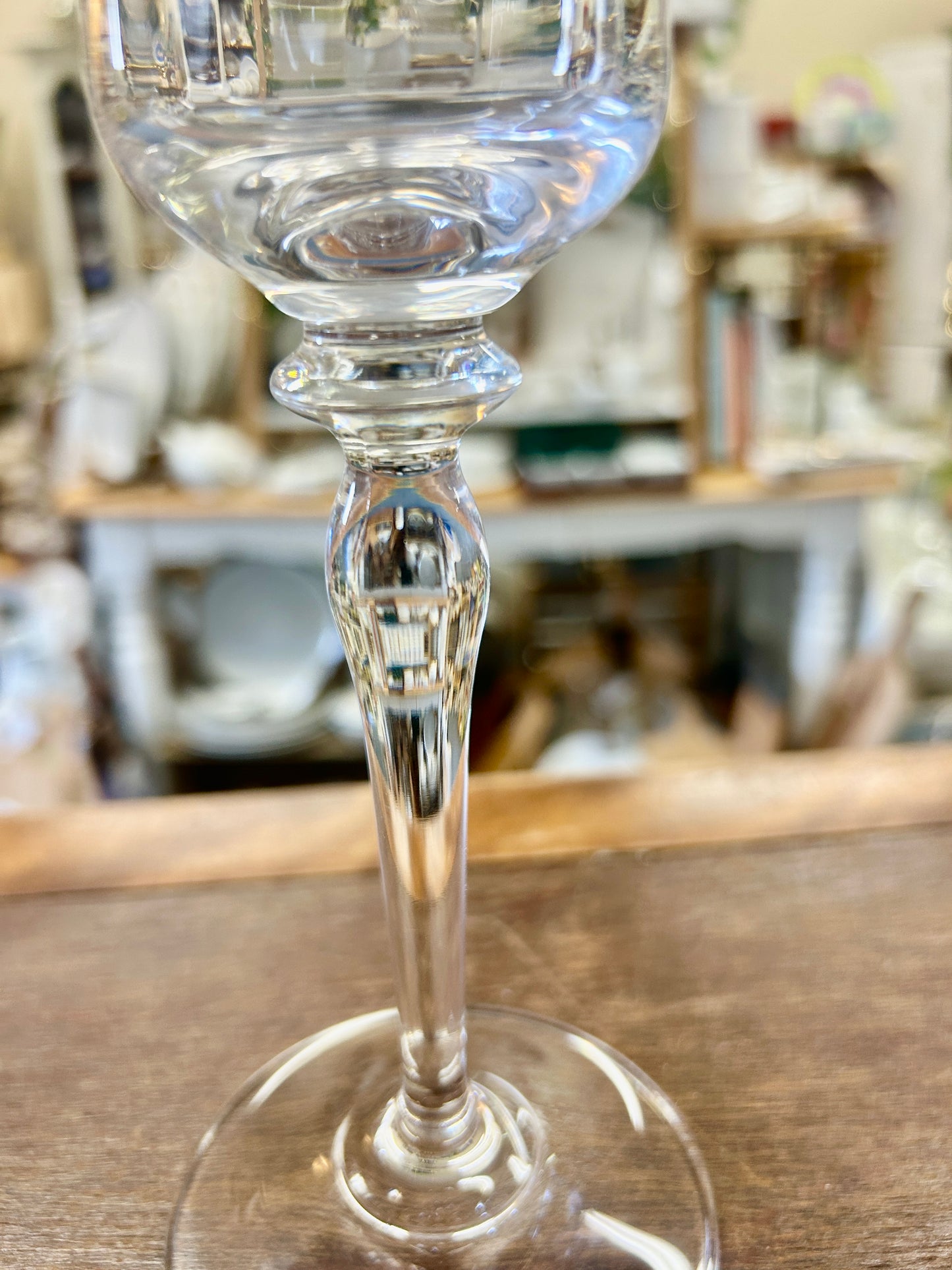 Clear Mikasa Jamestown Platinum Glass, 9 1/4"