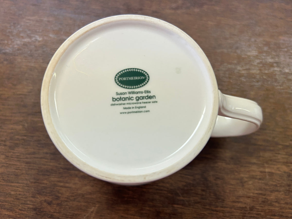 Multicolor Portmeirion Botanic Garden Drum Cup England, 2 3/4"