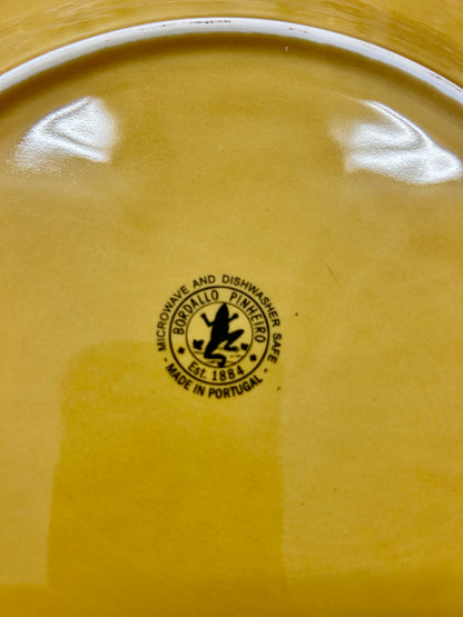 Bordallo Pinheiro Honey Gold Cabbage Platter, 12"