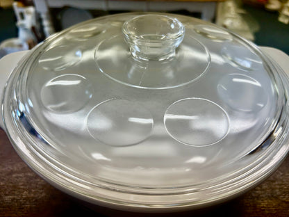 Multicolor Corningware Mushroom 4 QT w/Lid, 4 QT