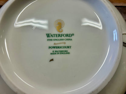 Blue & White WATERFORD Powerscourt Covered Casserole, 9"