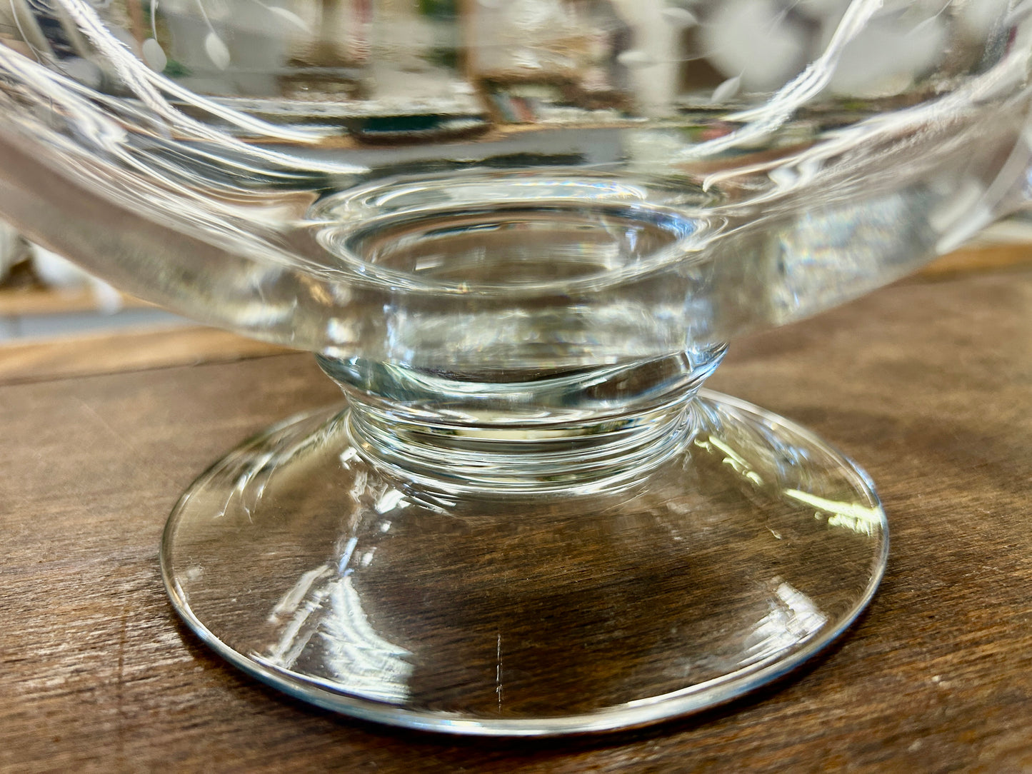 Clear Lenox RARE Butterfly Meadow Bowl, 9 3/4"