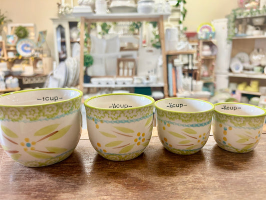Green Temptations NEW Old World Measuring Cups, 1 Cup