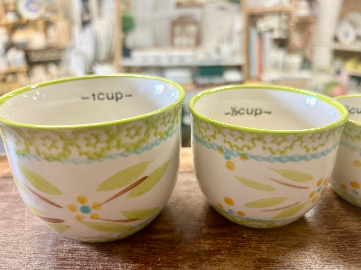 Green Temptations NEW Old World Measuring Cups, 1 Cup