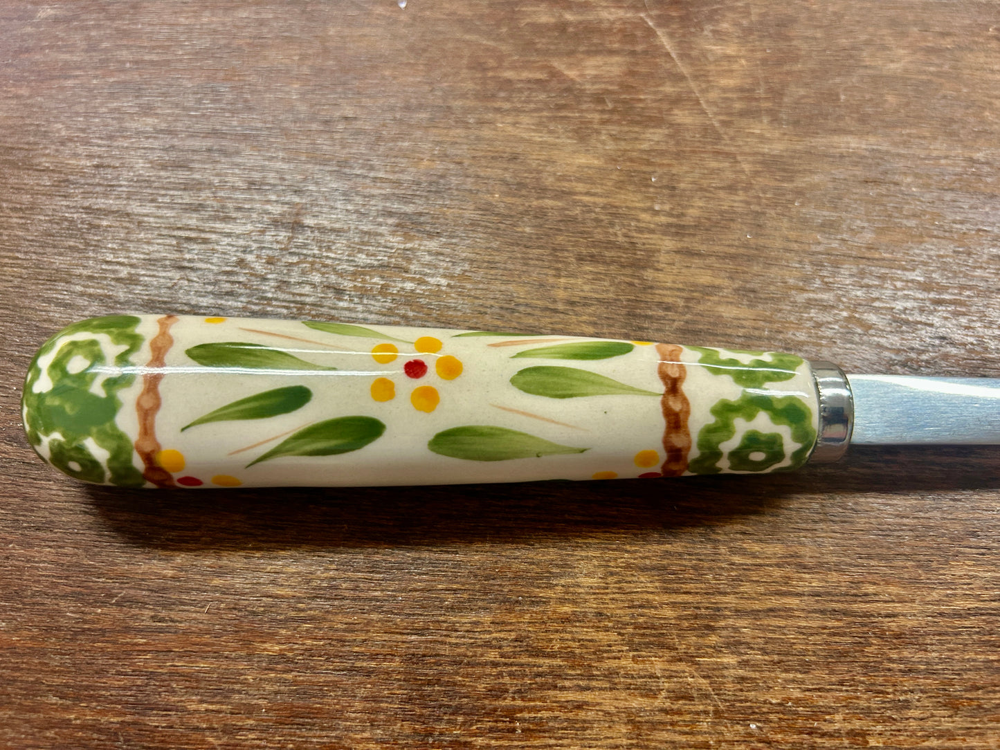 Green Temptations Old World Serving Spoon, 12 1/2"