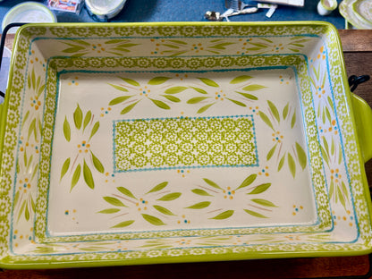Green Temptations Old World Lime Baker Rack Lid, 4 QT
