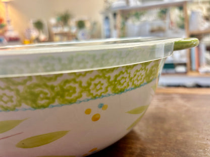 Green Temptations Old World 4 QT Bowl & Lid, 4 QT
