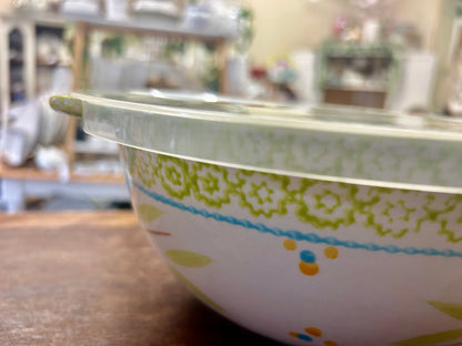 Green Temptations Old World 3 QT Bowl & Lid, 3 QT