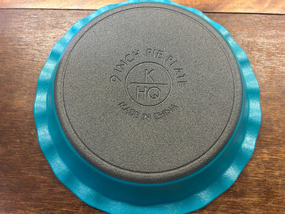 Blue Kitchen HQ NEW Cast Iron Pie Plate, 9"