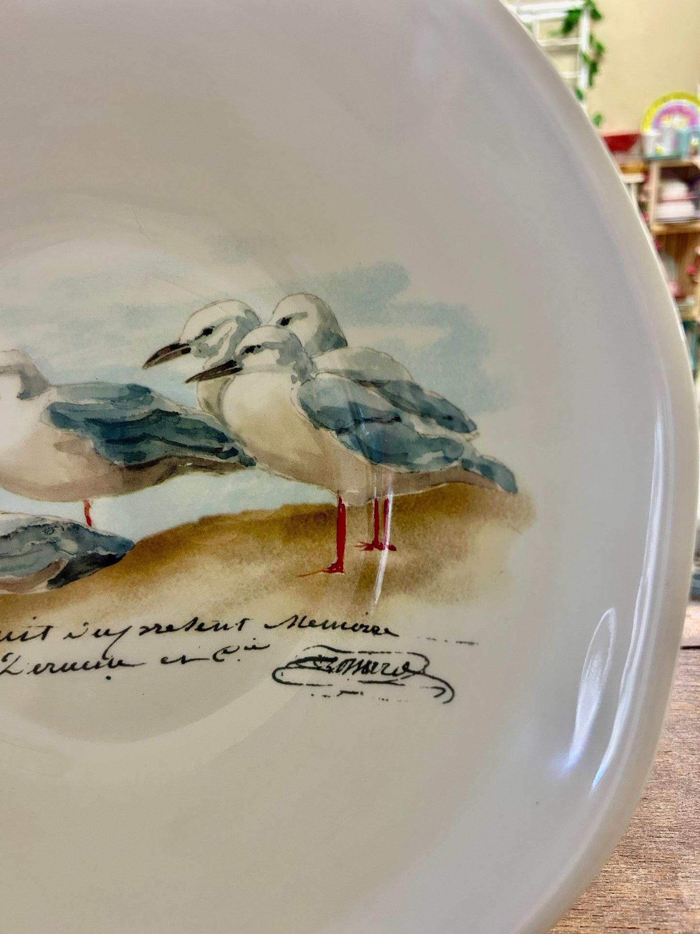 White Opificio Etico Sandpiper Bowl Italy, 13"