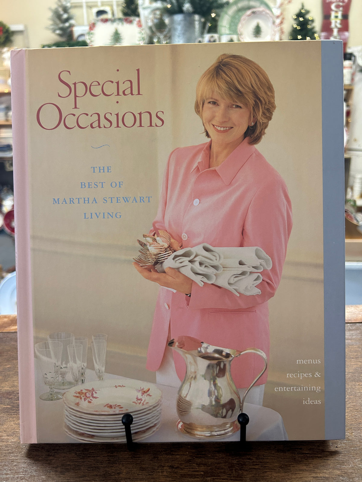 Martha Stewart Special Occasions book with front cover photo of woman in pink