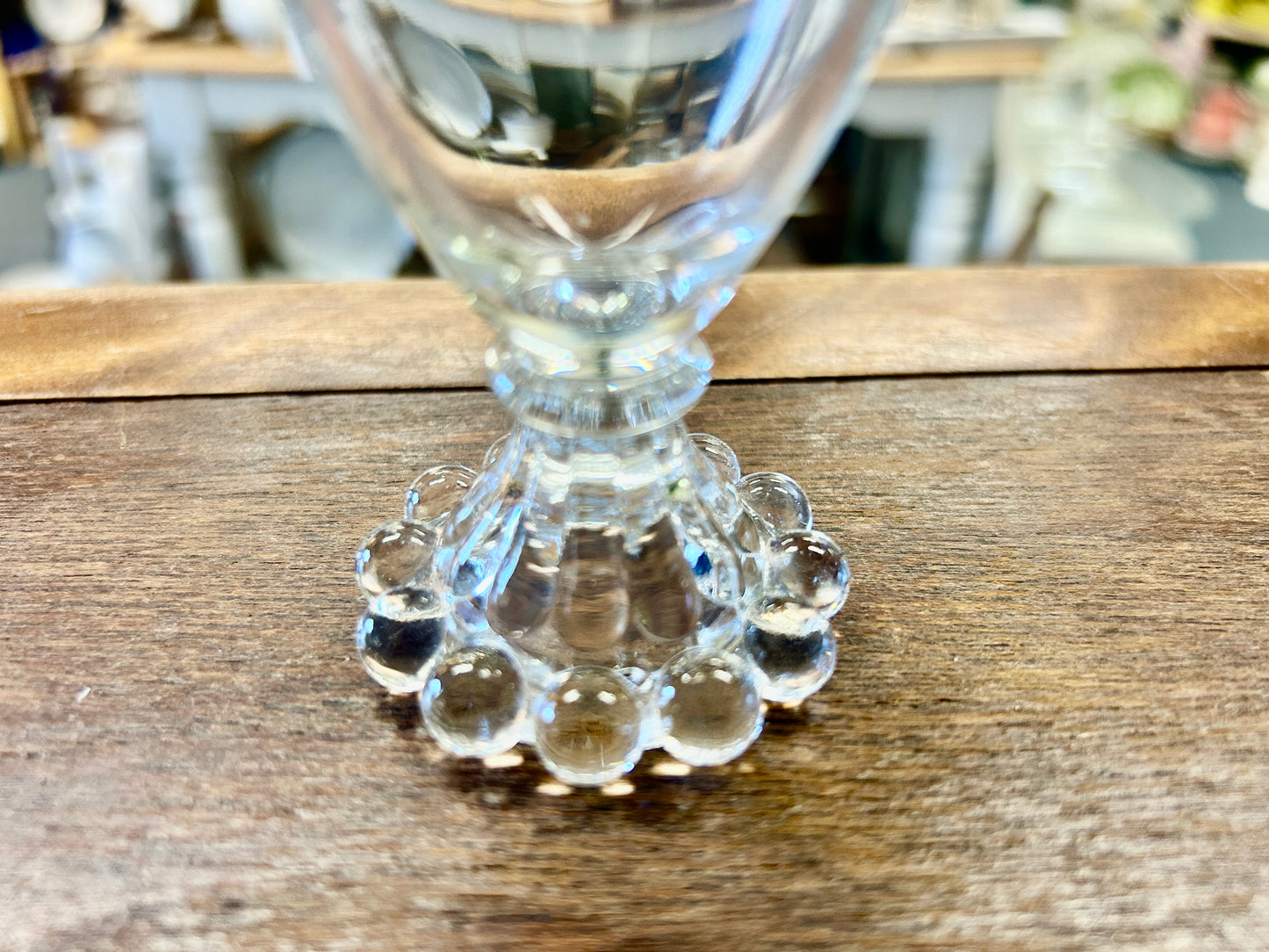 Clear Anchor Hocking Berwick Boopie Glass, 4 1/2"