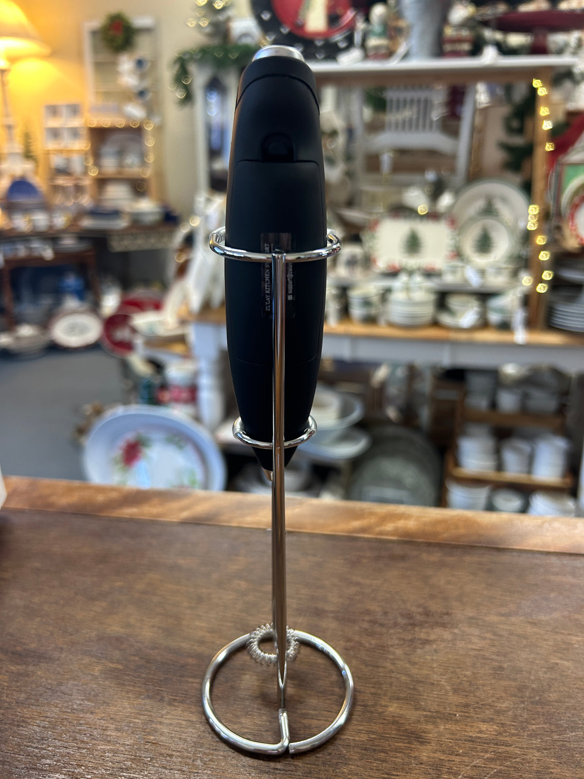 Black Zulay Kitchen NEW Milk Frother, 9 1/2"