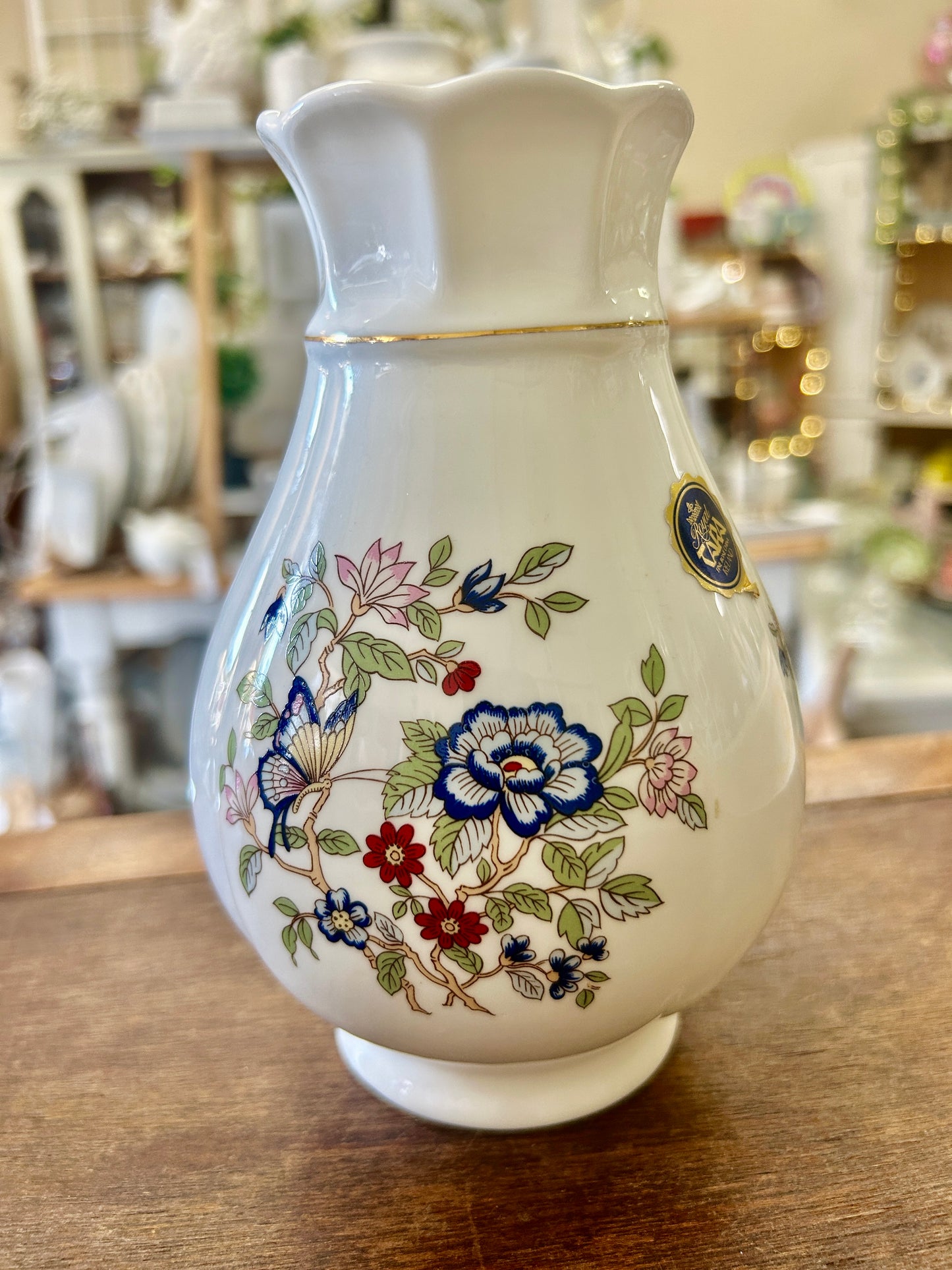 Multicolor Royal Tara Harmony Vase Ireland, 7"
