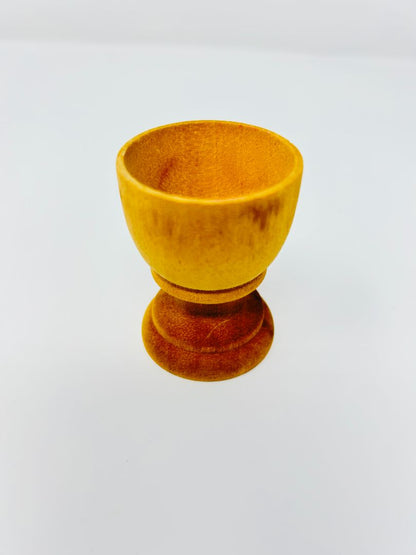 Natural wood  Wooden Egg Cup, 2 1/4"